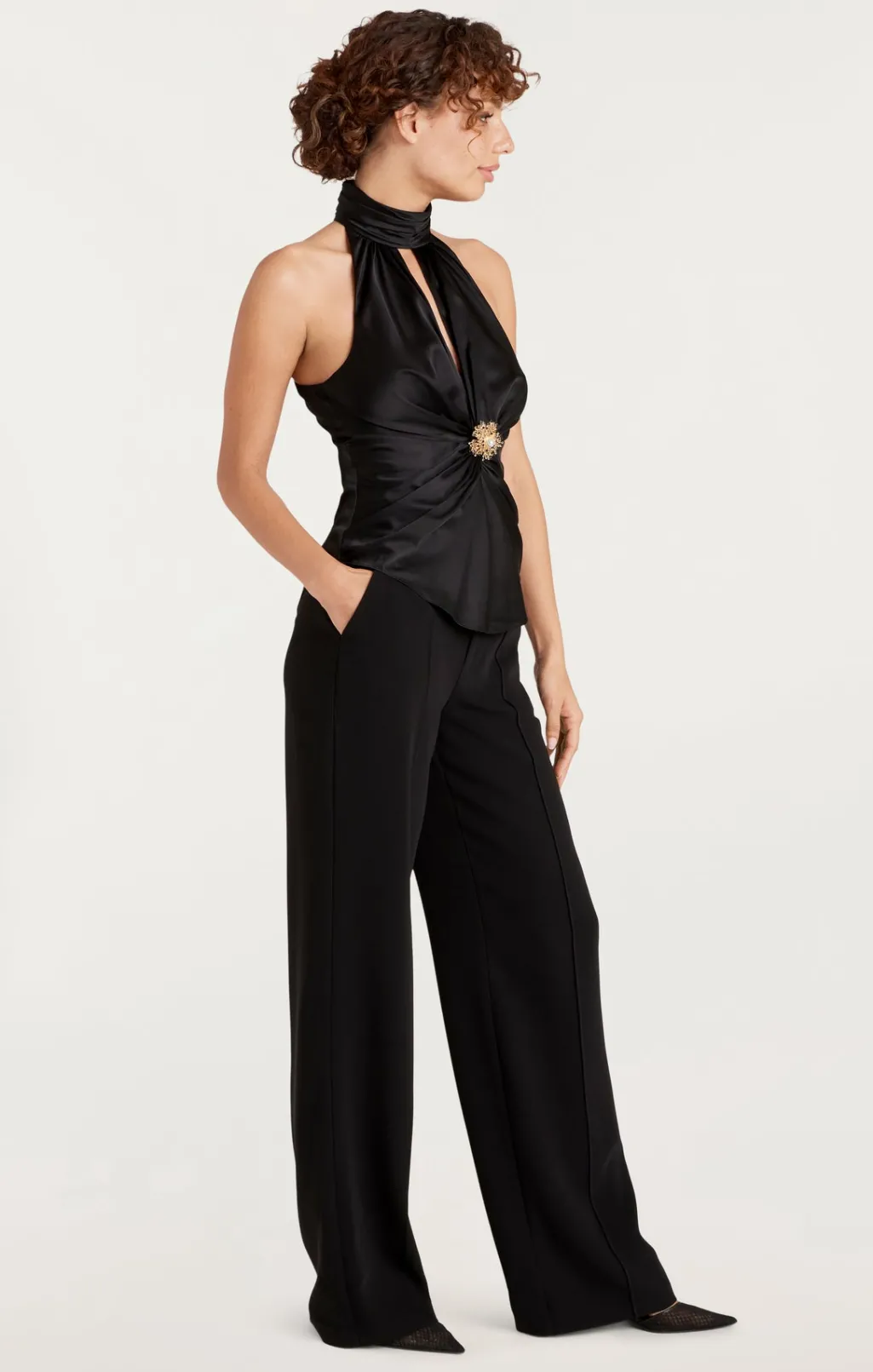 Cinq à Sept Rachel Top Black Best