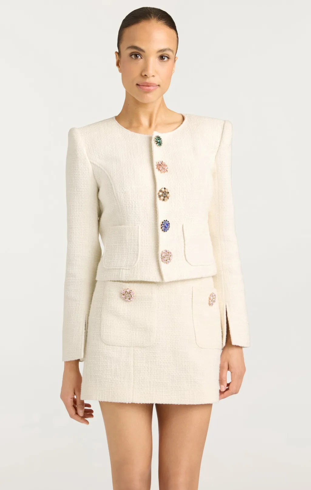 Cinq à Sept Randi Jacket Gardenia Hot