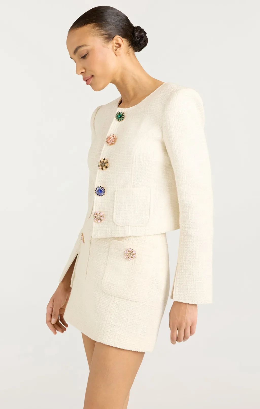 Cinq à Sept Randi Jacket Gardenia Hot