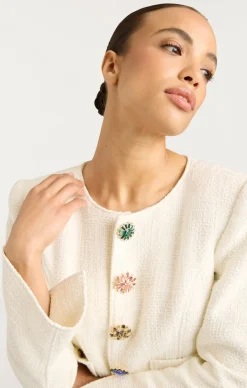 Cinq à Sept Randi Jacket Gardenia Hot