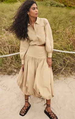 Cinq à Sept Reema Top Khaki Discount