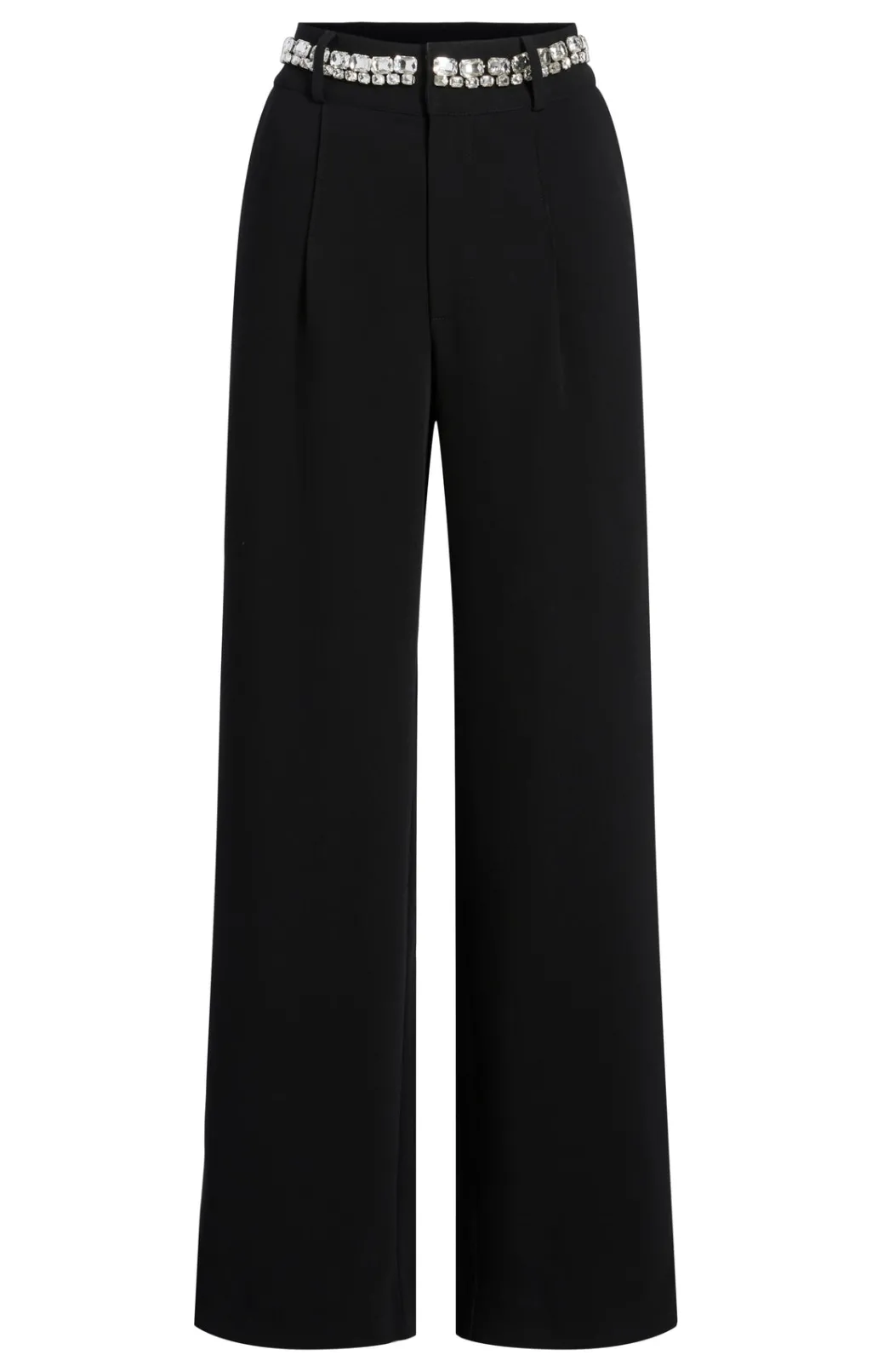 Cinq à Sept Rhinestone Chain Genna Pant Black Hot
