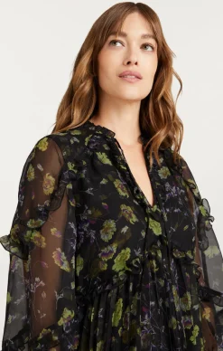 Cinq à Sept Robin Dress BlackMulti