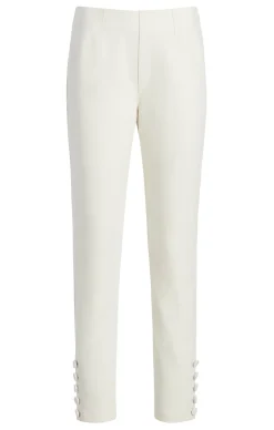 Cinq à Sept Rowena Pant Ivory Outlet