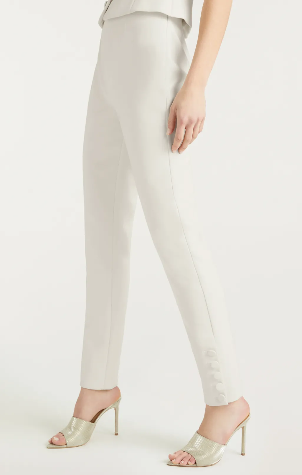 Cinq à Sept Rowena Pant Ivory Outlet