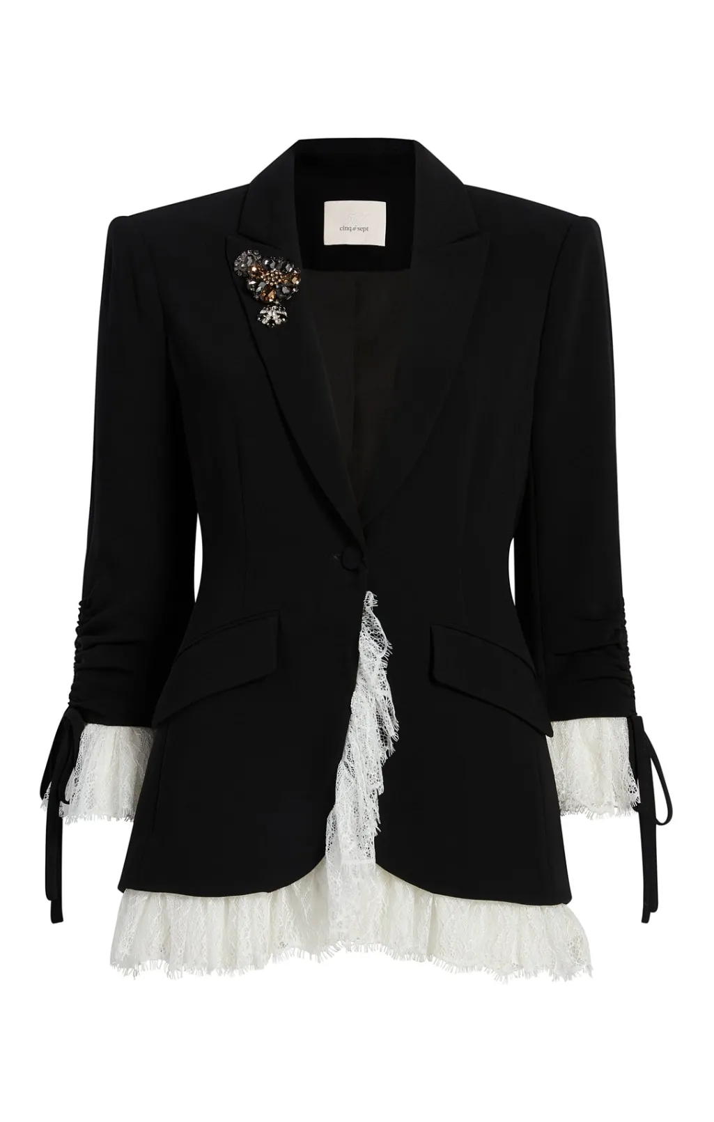 Cinq à Sept Roxie Blazer Black/Ivory Best