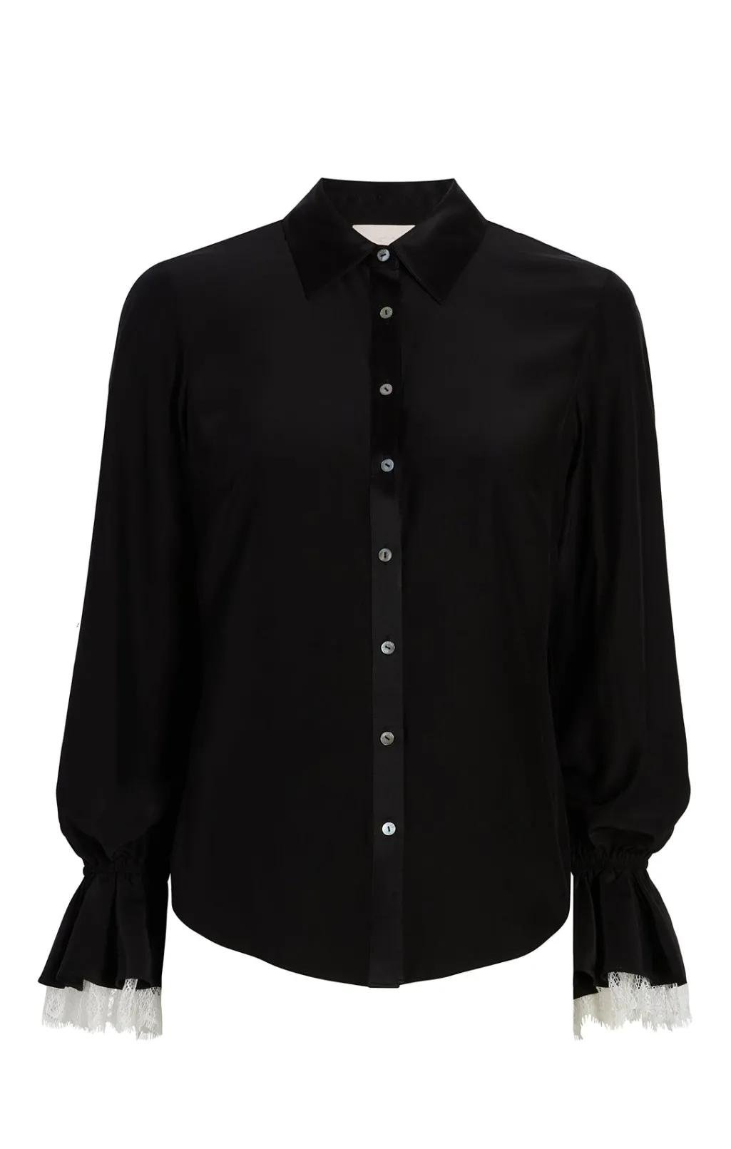 Cinq à Sept Roxie Top Black/ivory Outlet