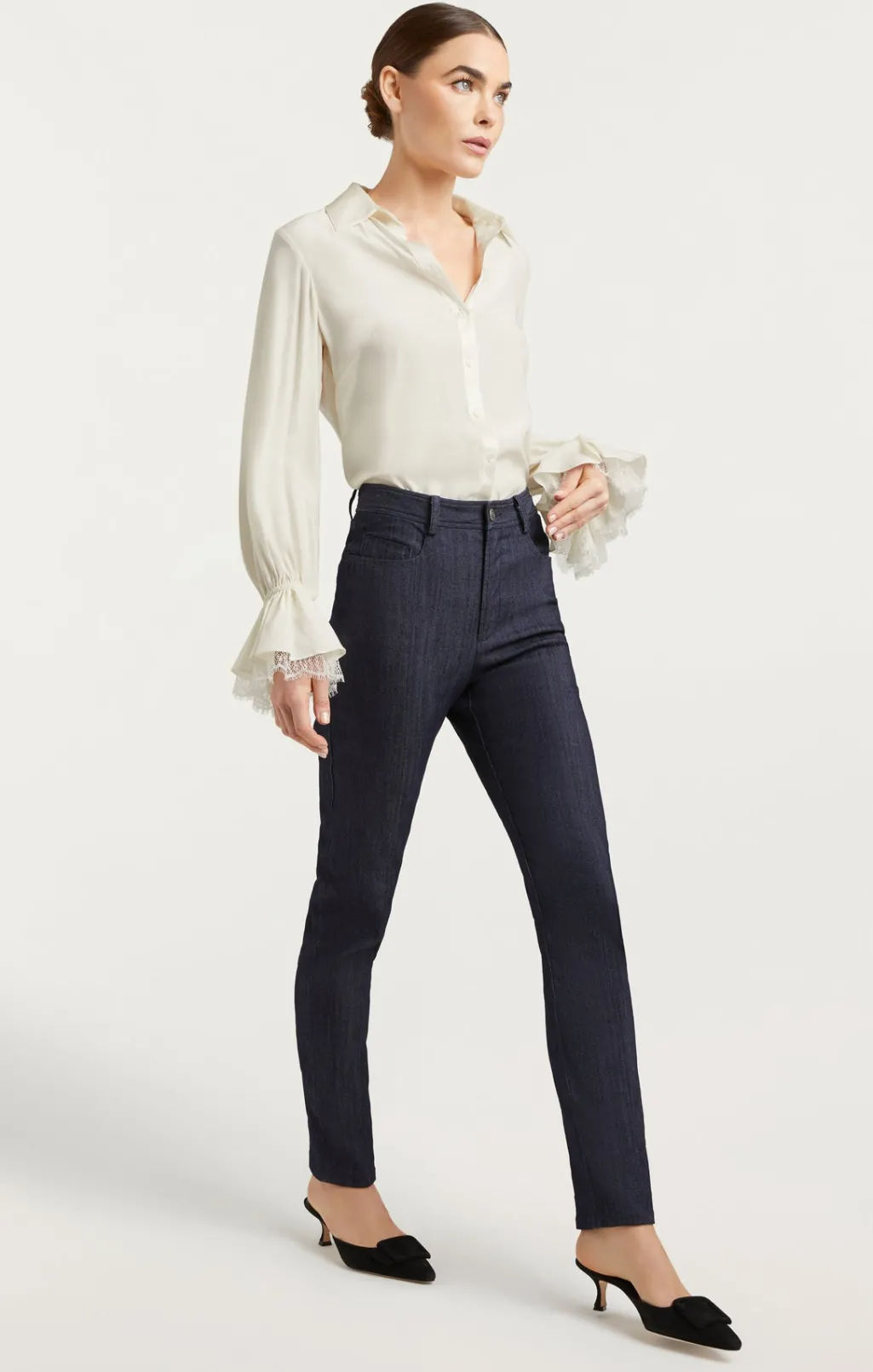 Cinq à Sept Roxie Top Ivory/ivory Discount