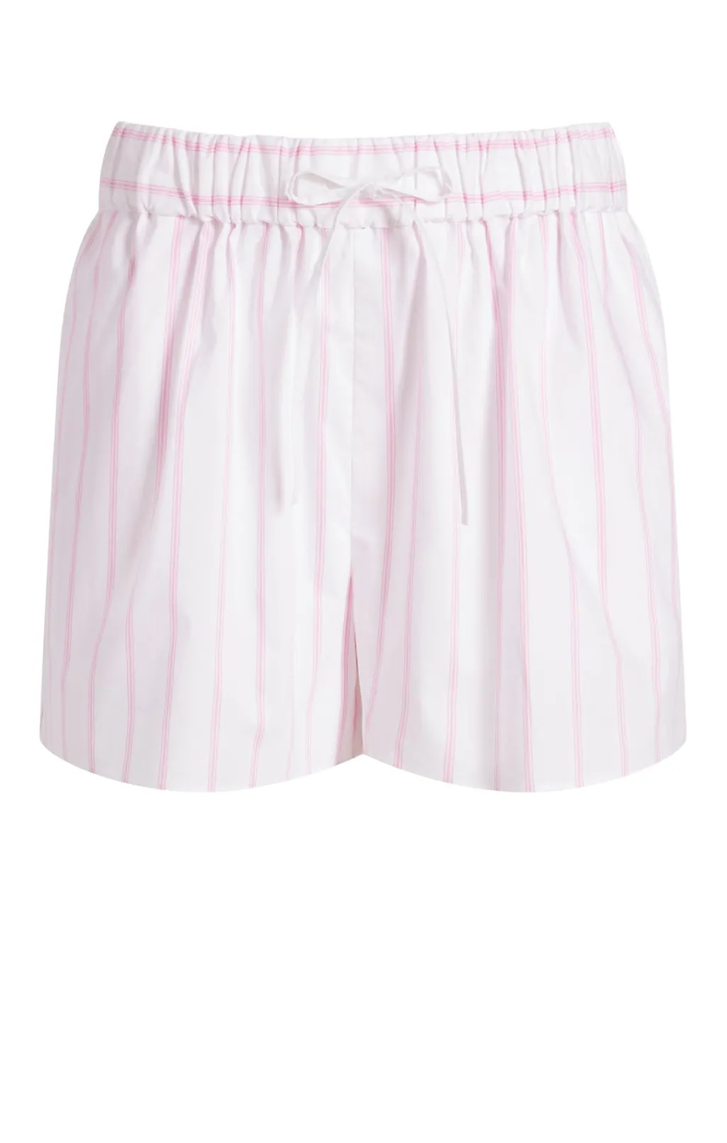 Cinq à Sept Sammy Stripe Jacques Short White/Bubblegum Hot