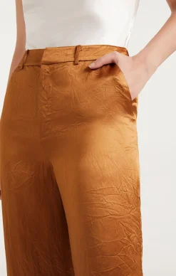 Cinq à Sept Satin Kasid Pant Pecan Best