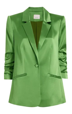 Cinq à Sept Satin Kylie Blazer Grass Online
