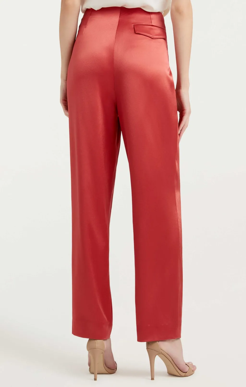 Cinq à Sept Satin Ruthy Pant Sumac Best