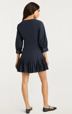 Cinq à Sept Sawyer Dress Navy Clearance