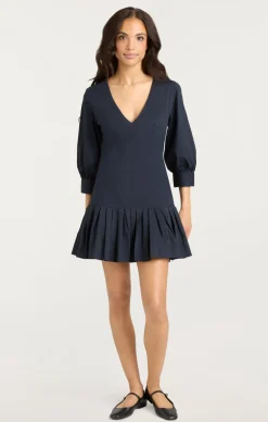 Cinq à Sept Sawyer Dress Navy Clearance
