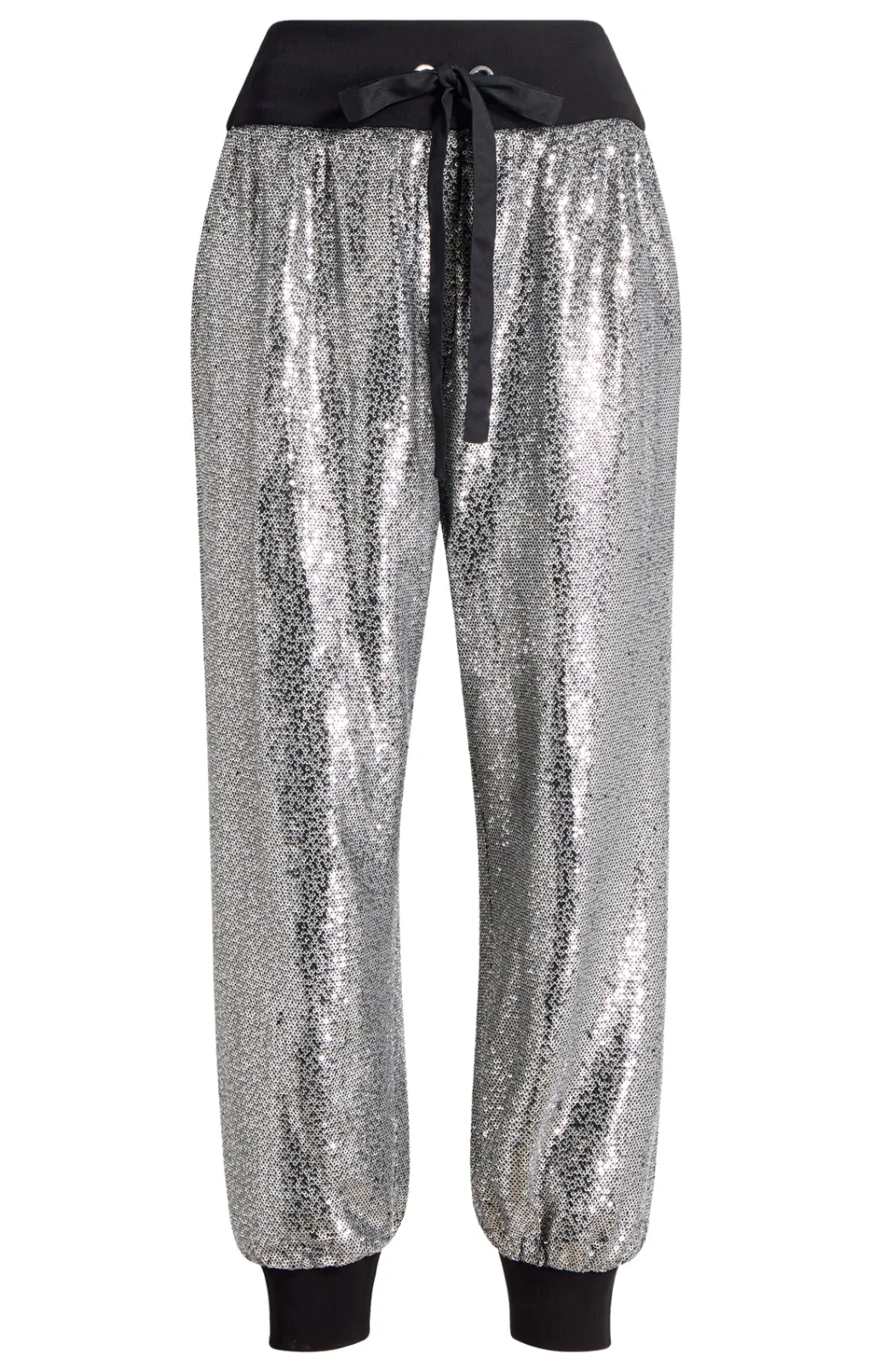 Cinq à Sept Sequin Giles Pant Silver
