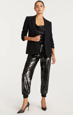Cinq à Sept Sequin Giles Pant SequinBlack Online
