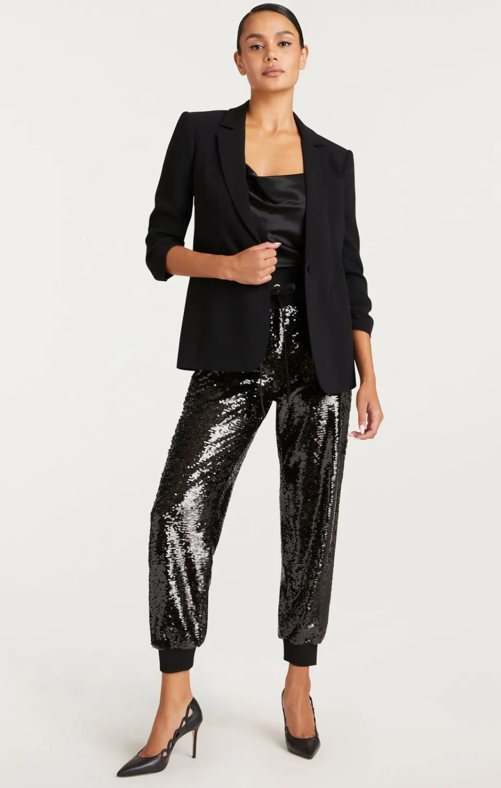 Cinq à Sept Sequin Giles Pant SequinBlack Online