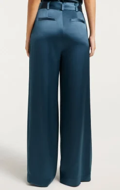 Cinq à Sept Shauna Pant SmoothSatinOnyx Hot