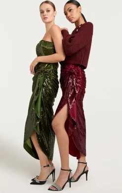 Cinq à Sept Shea Dress Seaweed Clearance