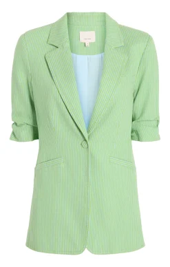 Cinq à Sept Short Sleeve Khloe Blazer LushMeadow/Skylight New