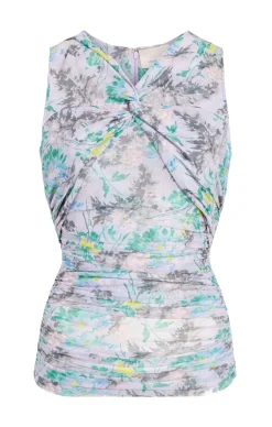 Cinq à Sept Sleeveless Aniya Top PastelMulti Best