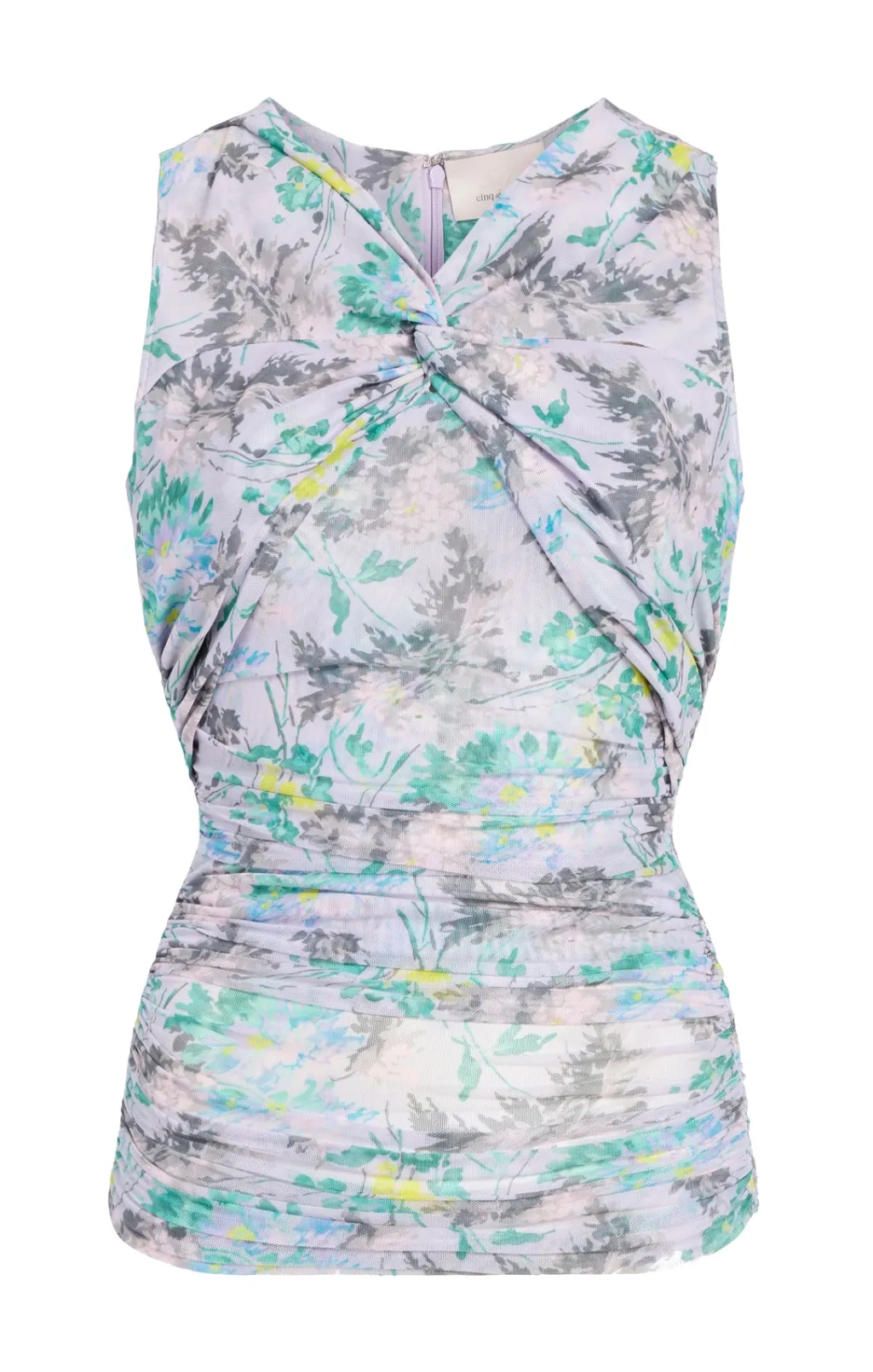 Cinq à Sept Sleeveless Aniya Top PastelMulti Best