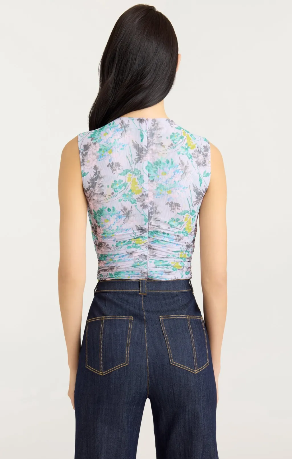 Cinq à Sept Sleeveless Aniya Top PastelMulti Best