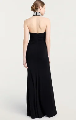 Cinq à Sept Sleeveless Izzy Gown Black Sale