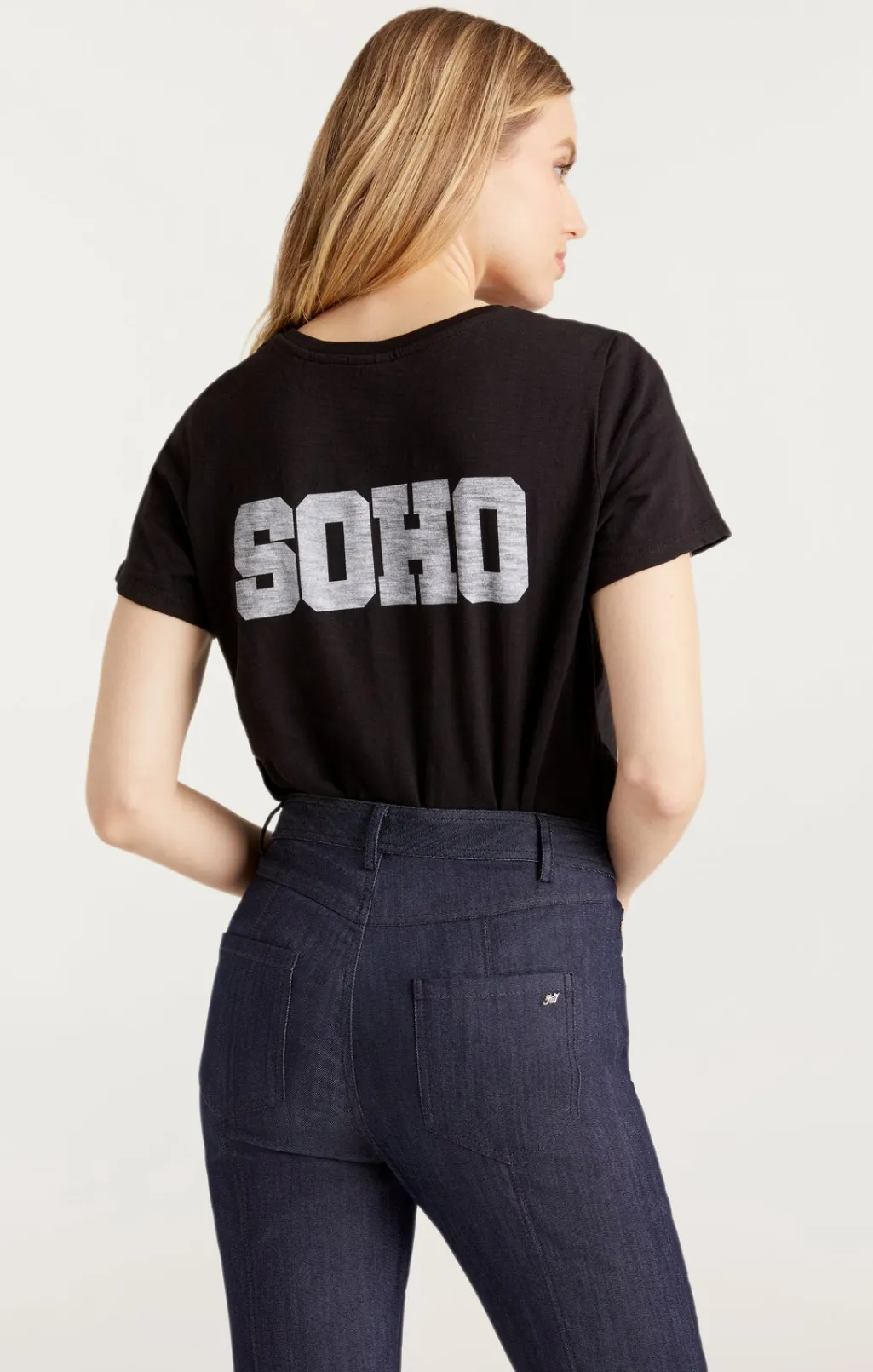 Cinq à Sept Soho New York Tee Black/White Best