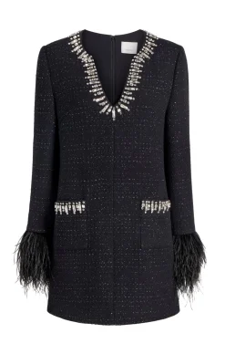 Cinq à Sept Static Boucle Kas Dress Black Online