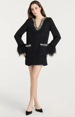 Cinq à Sept Static Boucle Kas Dress Black Online