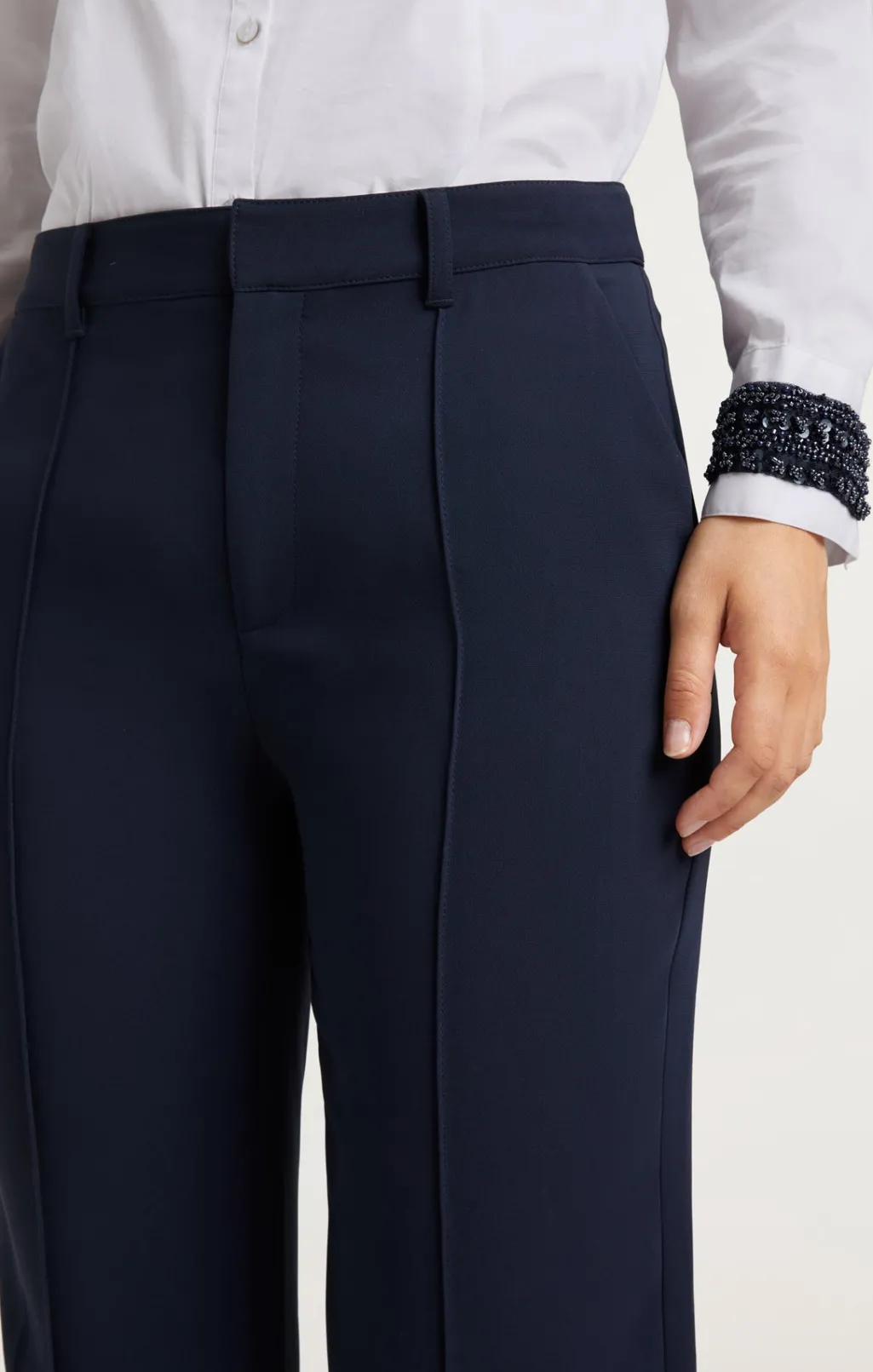 Cinq à Sept Tabitha Pant Navy Hot