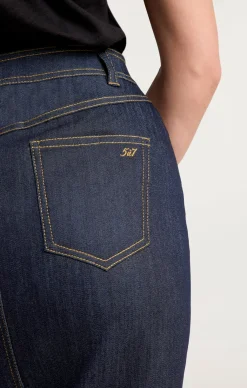 Cinq à Sept Tana Skirt Indigo Clearance