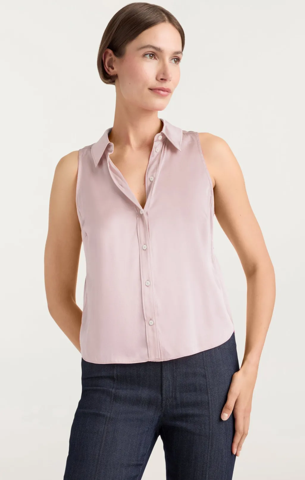 Cinq à Sept Theodora Top IcyPink Clearance