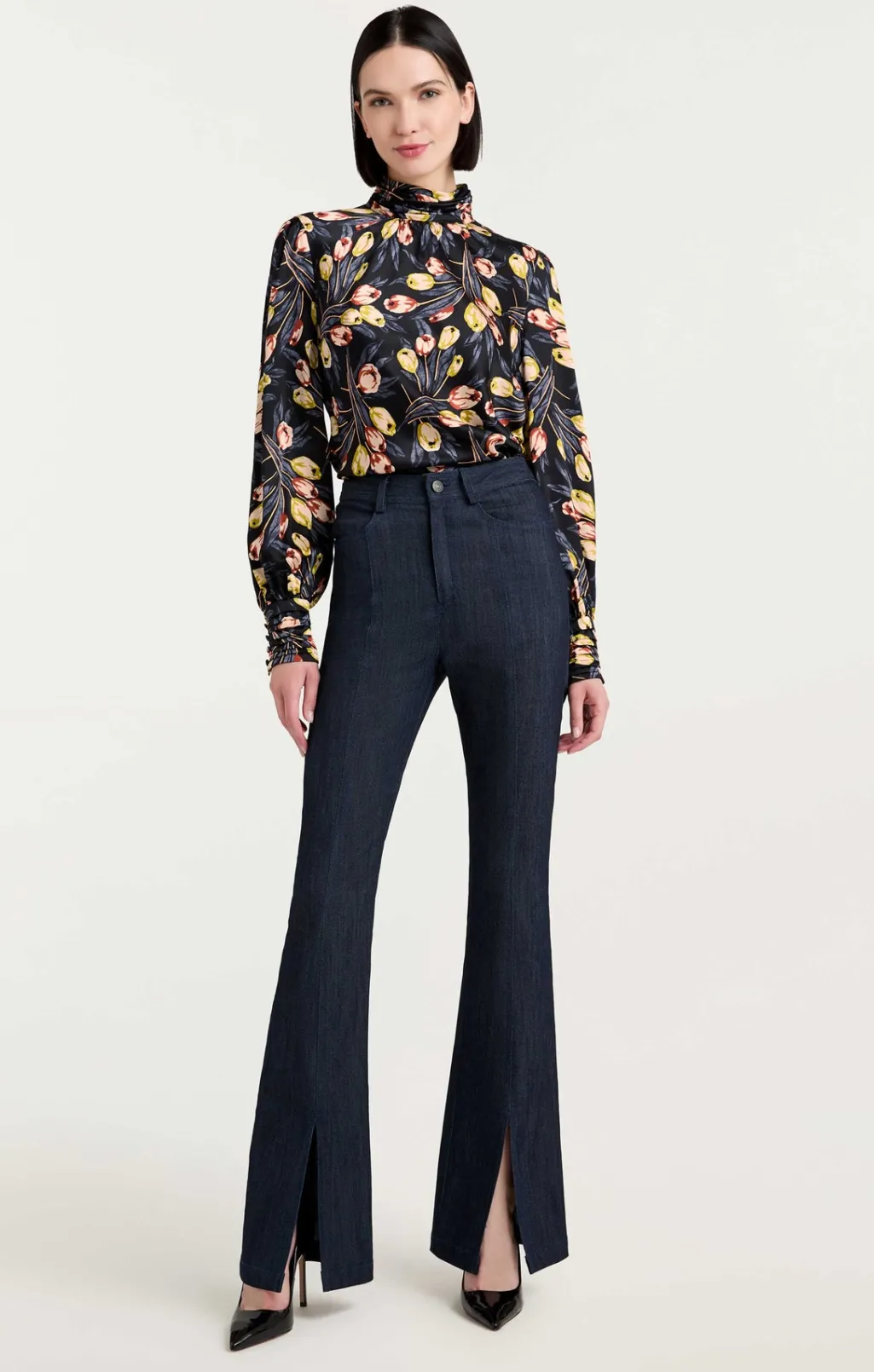 Cinq à Sept Tulip Jem Top BlackMulti Hot