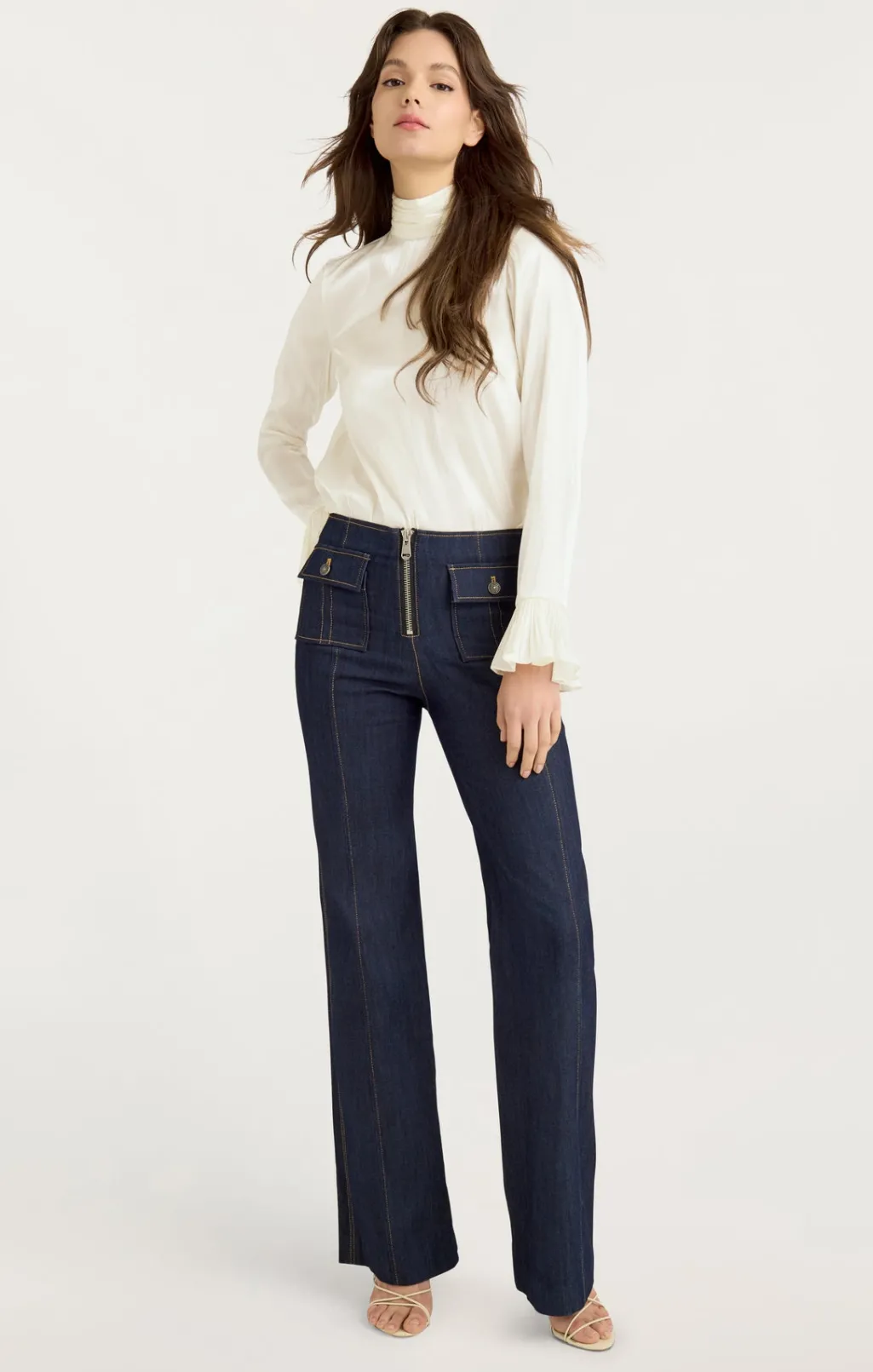 Cinq à Sept Turner Top Ivory New