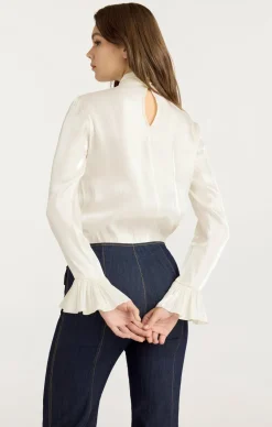 Cinq à Sept Turner Top Ivory New