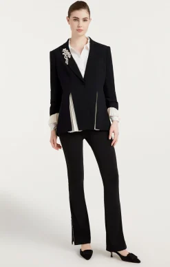 Cinq à Sept Tyler Blazer Black/Ivory
