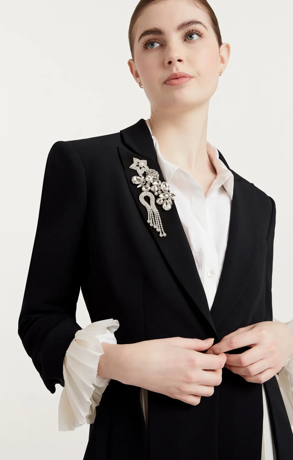 Cinq à Sept Tyler Blazer Black/Ivory