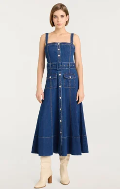 Cinq à Sept Vega Dress MediumWash Clearance