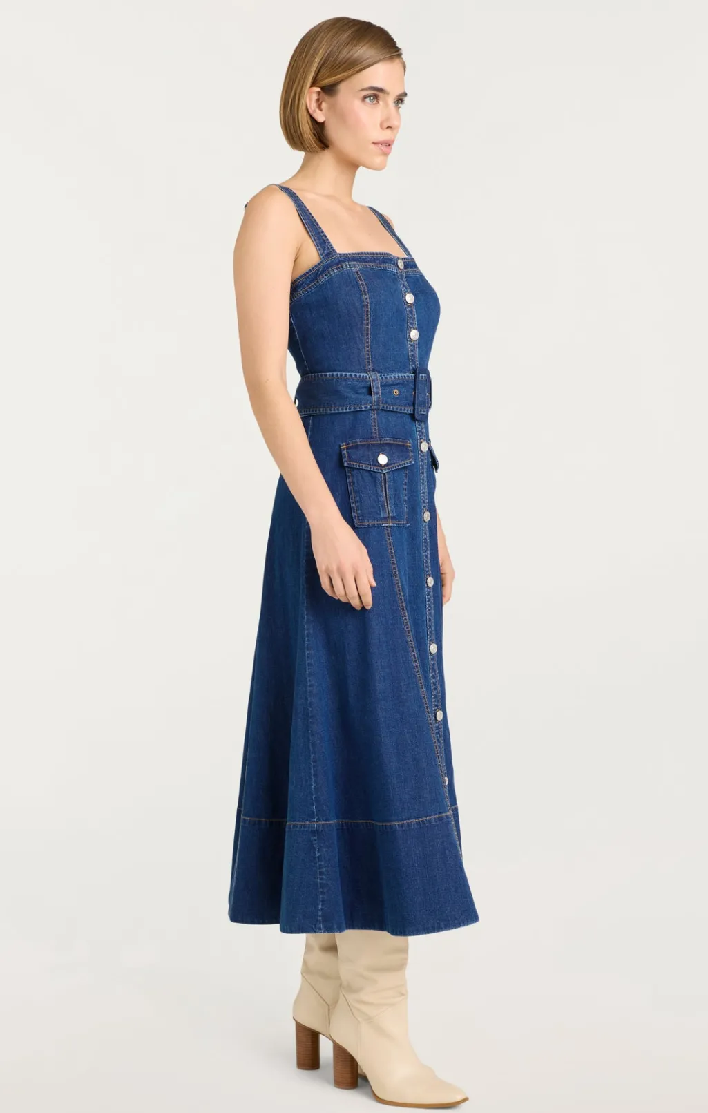 Cinq à Sept Vega Dress MediumWash Clearance