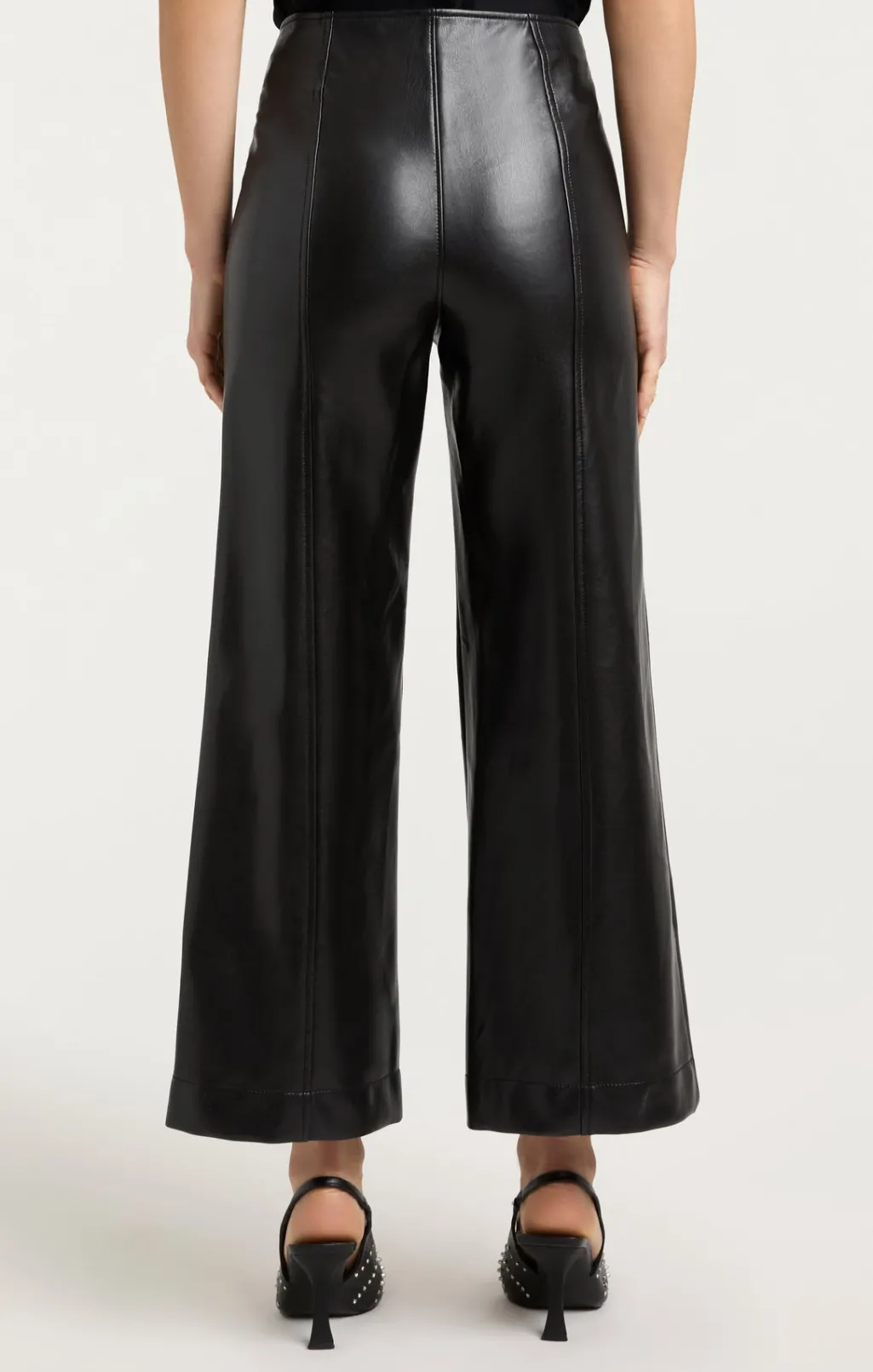 Cinq à Sept Vegan Leather Azure Pant Black Best