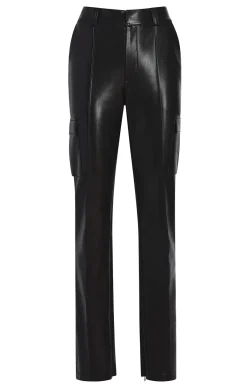 Cinq à Sept Vegan Leather Norah Pant Black Hot