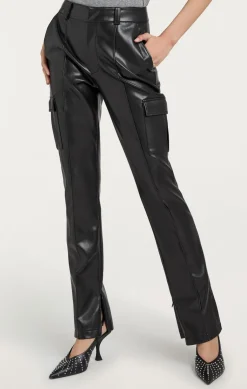 Cinq à Sept Vegan Leather Norah Pant Black Hot