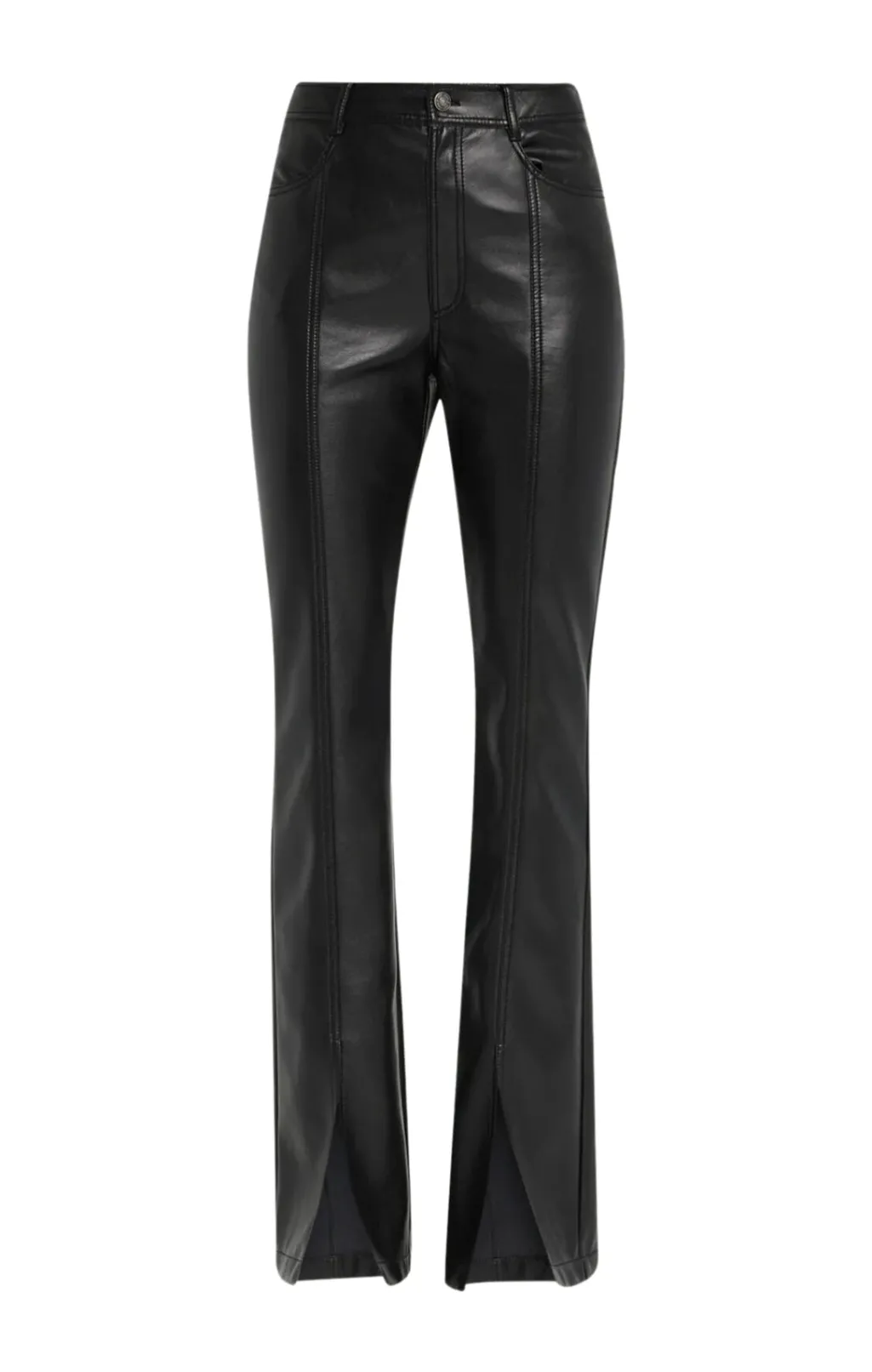 Cinq à Sept Vegan Leather Shanis Pant Black Clearance
