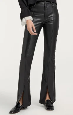 Cinq à Sept Vegan Leather Shanis Pant Black Clearance