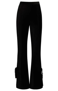 Cinq à Sept Velvet Long Lou Pant Black Best