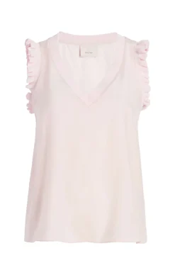 Cinq à Sept V-neck Lenore Top IcyPink Hot