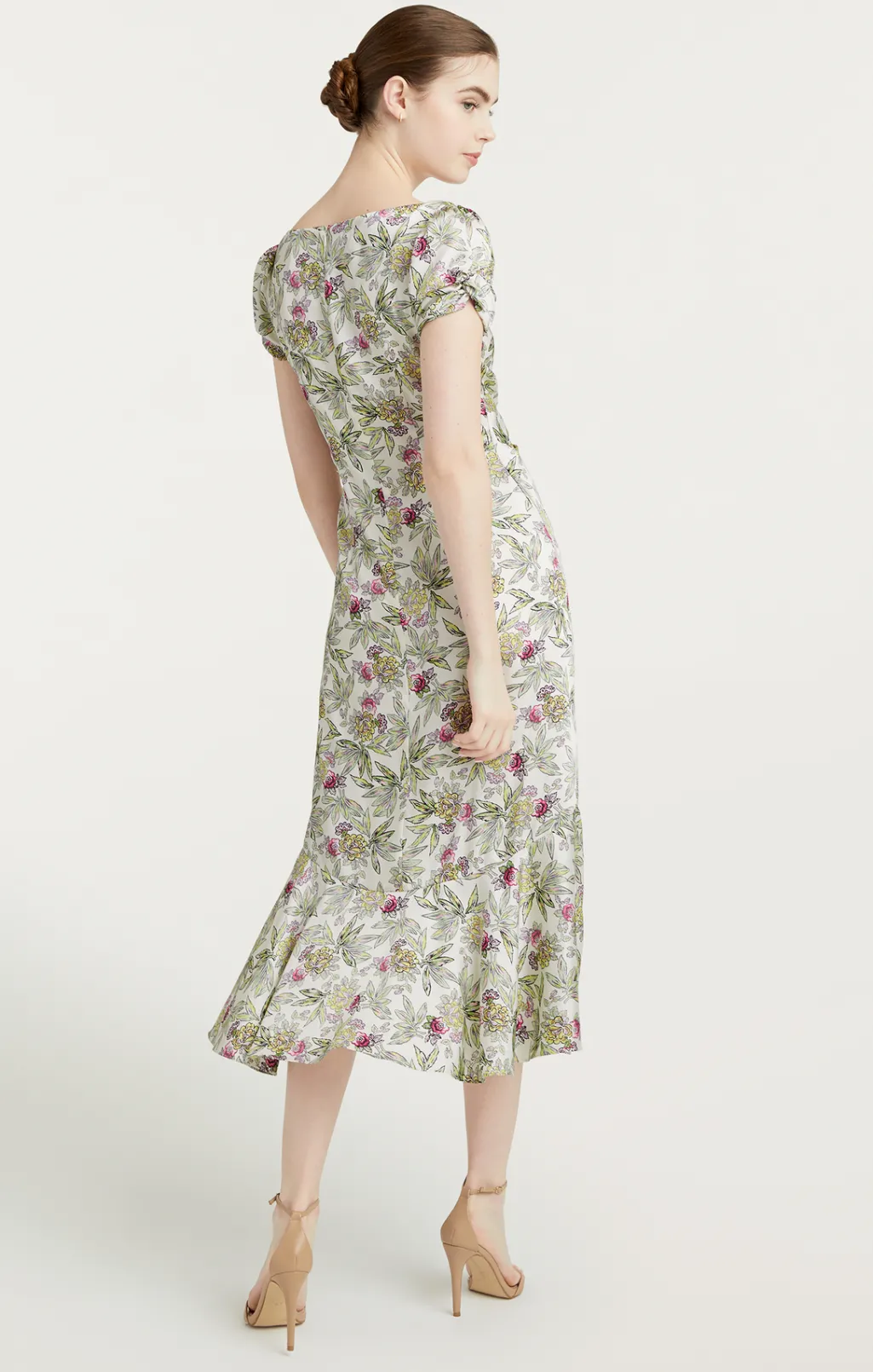 Cinq à Sept Walker Dress IvoryMulti Discount