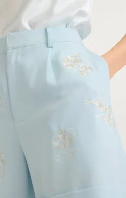 Cinq à Sept Wildflower Bouquet Maxine Short GlacialBlueMulti Hot